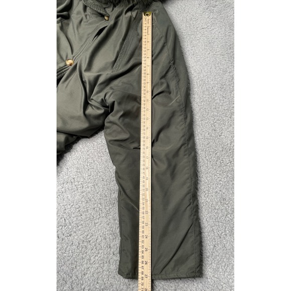 RARE Vtg Country Klassic Kemper Mens Snap Full Zip Removable Fur‎ Hooded Jacket - Picture 14 of 16